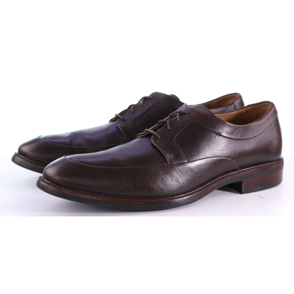 Cole Haan Men's Comfort Apron Toe Dress Shoes Size 11 M Leather Brown C20807
